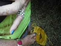 [ Scat XXX ] Raw shit in plastic bag gets eaten